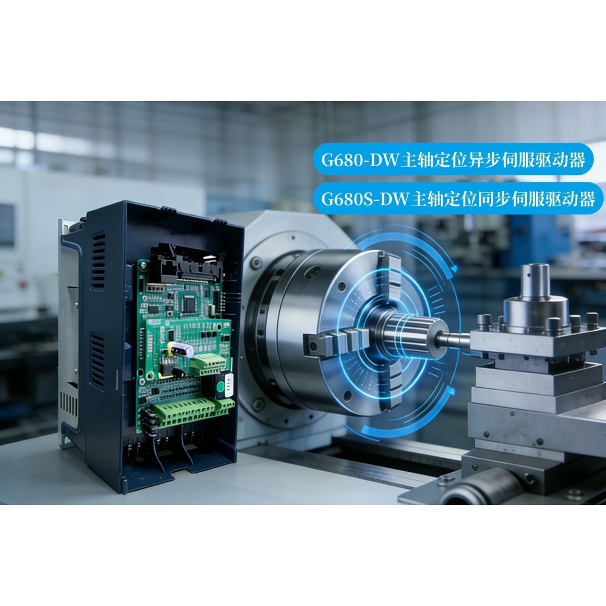 G680S-DW主轴定位同步伺服驱动器